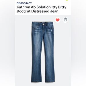 Democracy Jeans Democracy Kathryn Ab Solution Itty Bitty